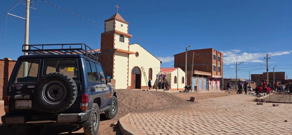 Die Neue Pfarrkirche in Pampa Colorada wurde vom Bischof im Juli 2026 eingeweiht