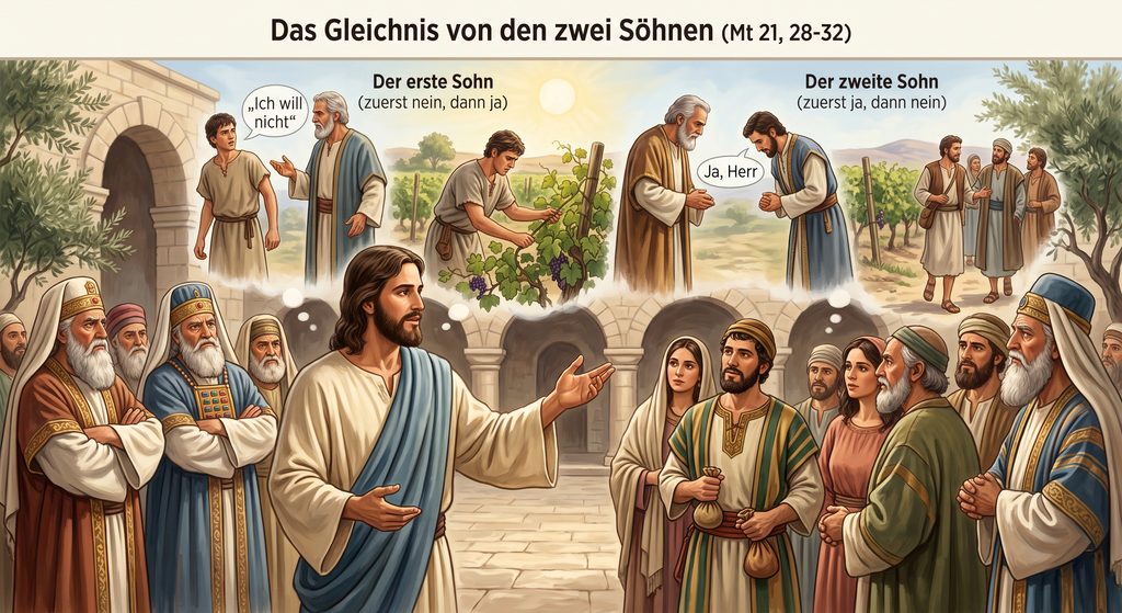 Das Gleichnis von den zwei Söhnen