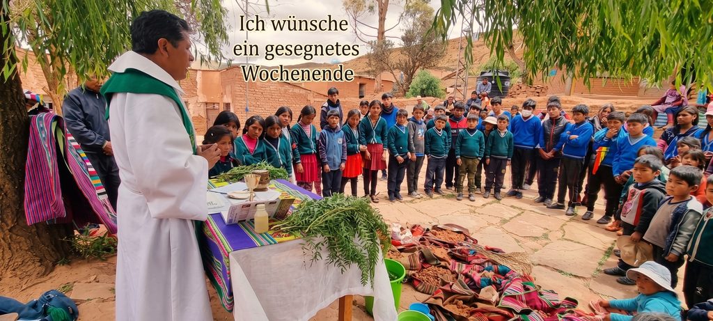Ich wünsche ein gesegnetes Wochenende